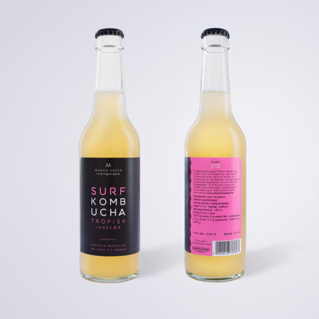 Surf Kombucha Tropisk Ingefær